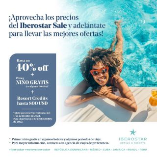 Comenzó @iberostarhotels sale! Los mejores descuento en los mejores hoteles! Prepara tus maletas y tus vacaciones soñadas! Con la mejor asesoría y respaldo de #deltour
🏝🌞🧡💜💚
#hotel #promocion #descuentos #weloveiberostar #vacaciones #verano #sale #viajar #viajes #descanso #hoteles #todoincludo #allinclusive #resort #familia #amigos #playa #brasil #mexico #republicadominicana